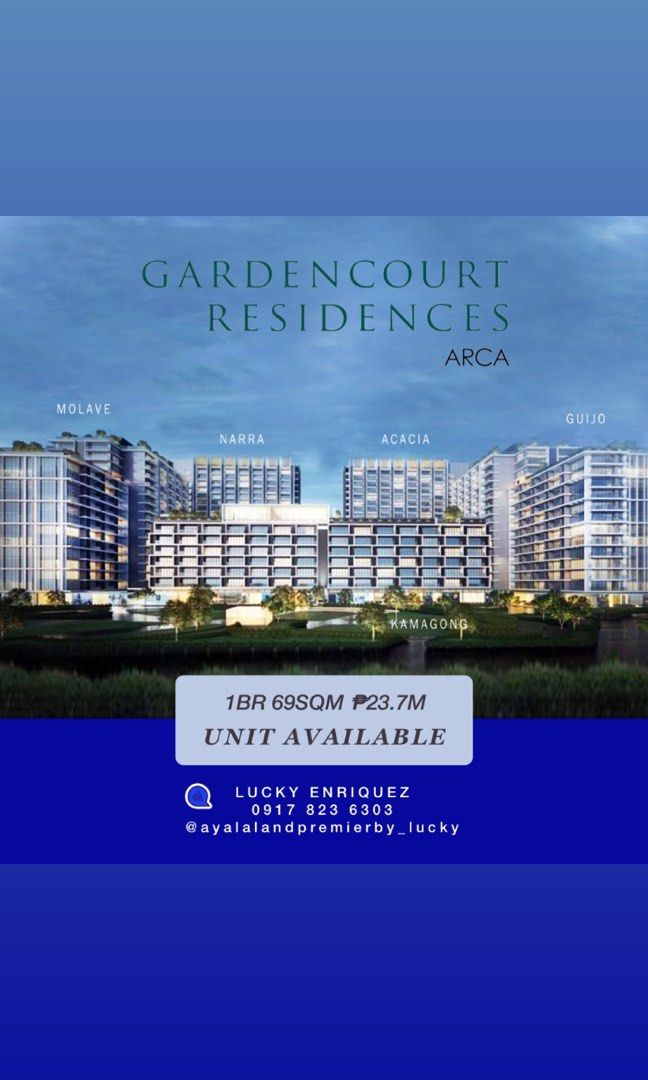 Gardencourt Residences 1 BR by Ayala Land Premier, Property, For Sale