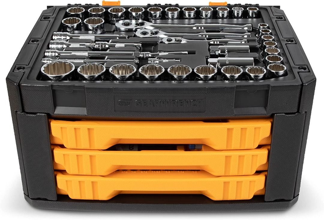 GearWrench 239piece SAE/Metric Standard & Deep Mechanics Tool Set