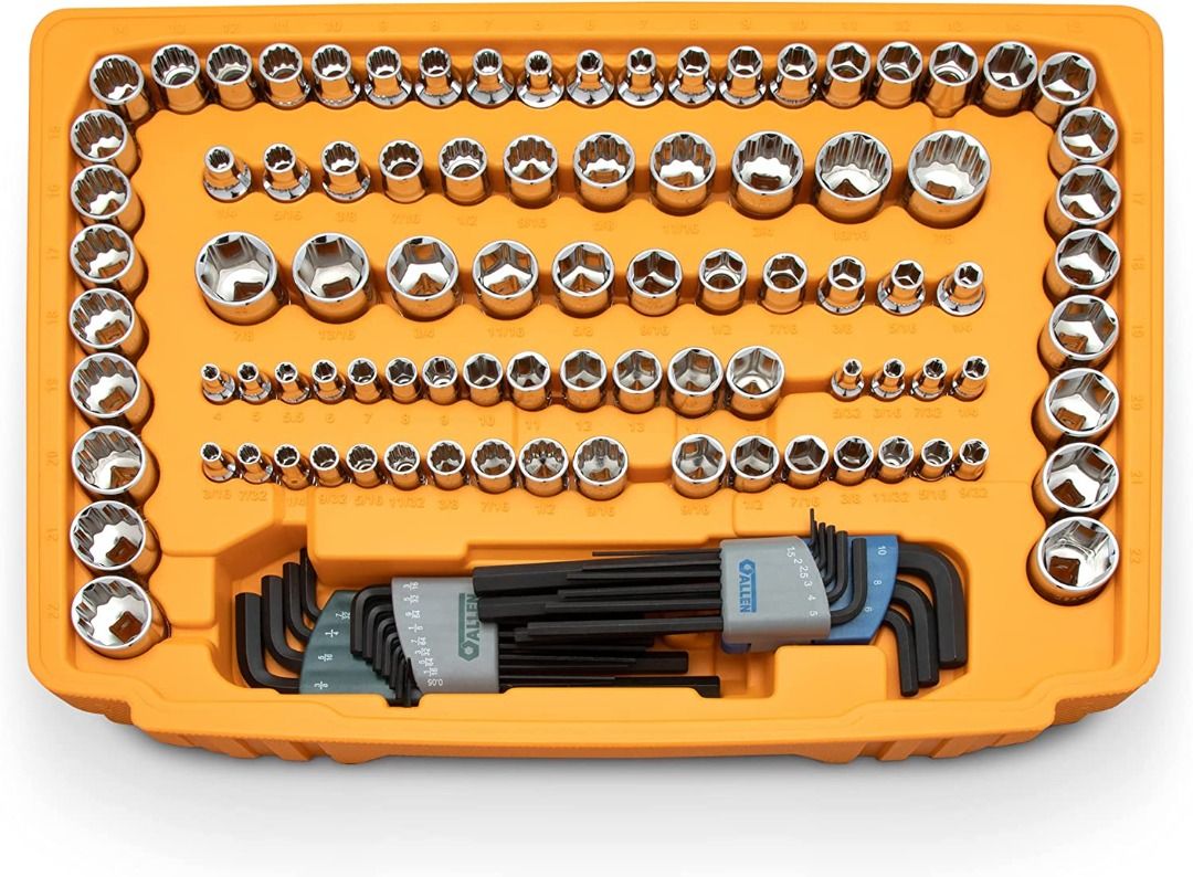 GearWrench 239piece SAE/Metric Standard & Deep Mechanics Tool Set