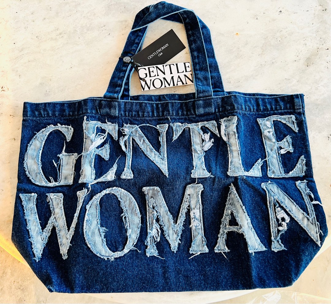 Gentlewoman Denim Tote Bag for 1800. Onhand. Available for same day delivery  via lalamove. Pick up hours 10am-5pm