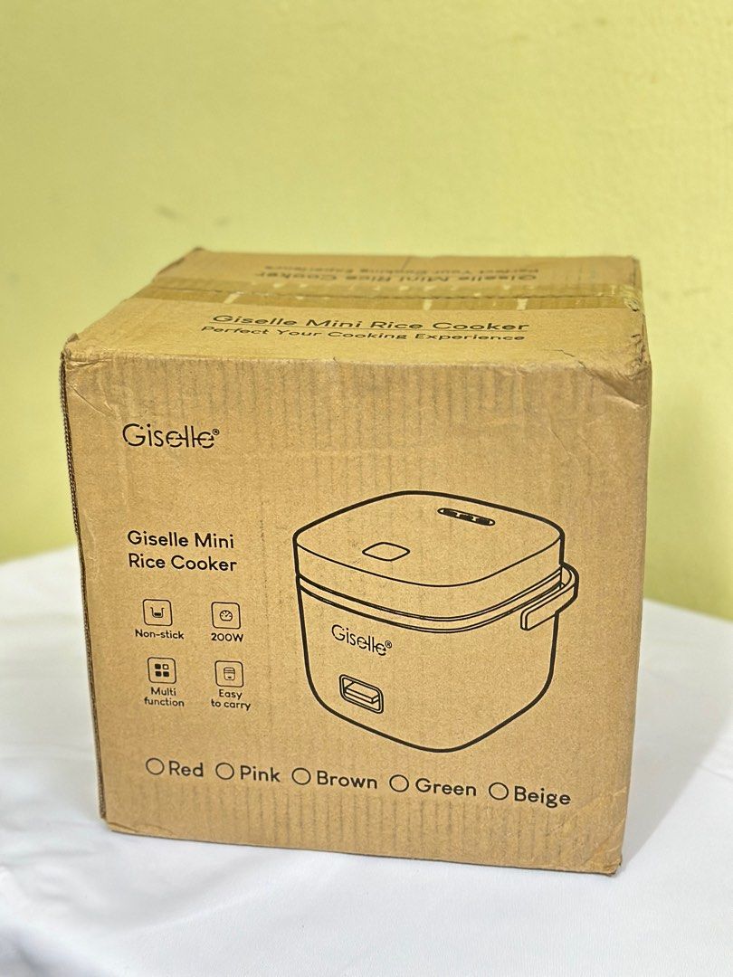 Giselle Mini Rice Cooker 1.2L, TV & Home Appliances, Kitchen Appliances