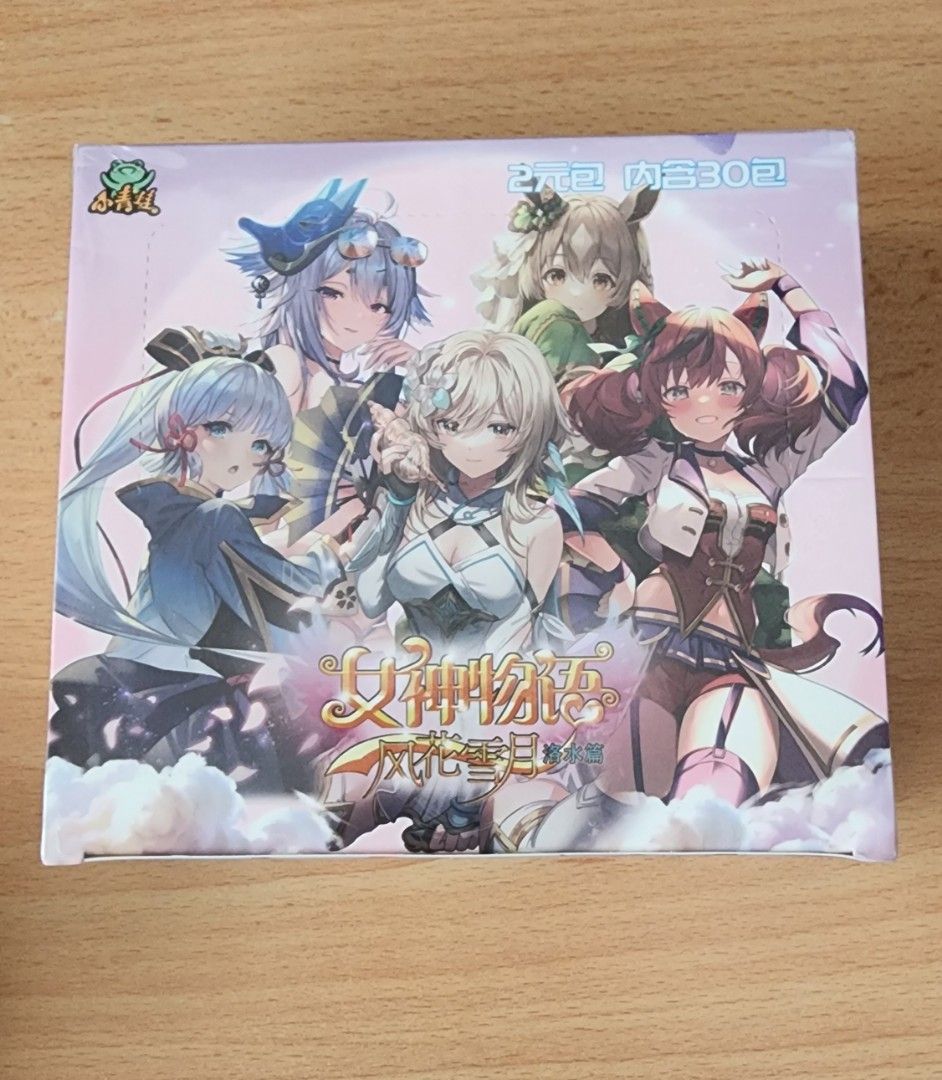 goddess story booster box Booster-Little Frog Goddess Story Card Booster Box – GRAND ANIME CARD main image 1