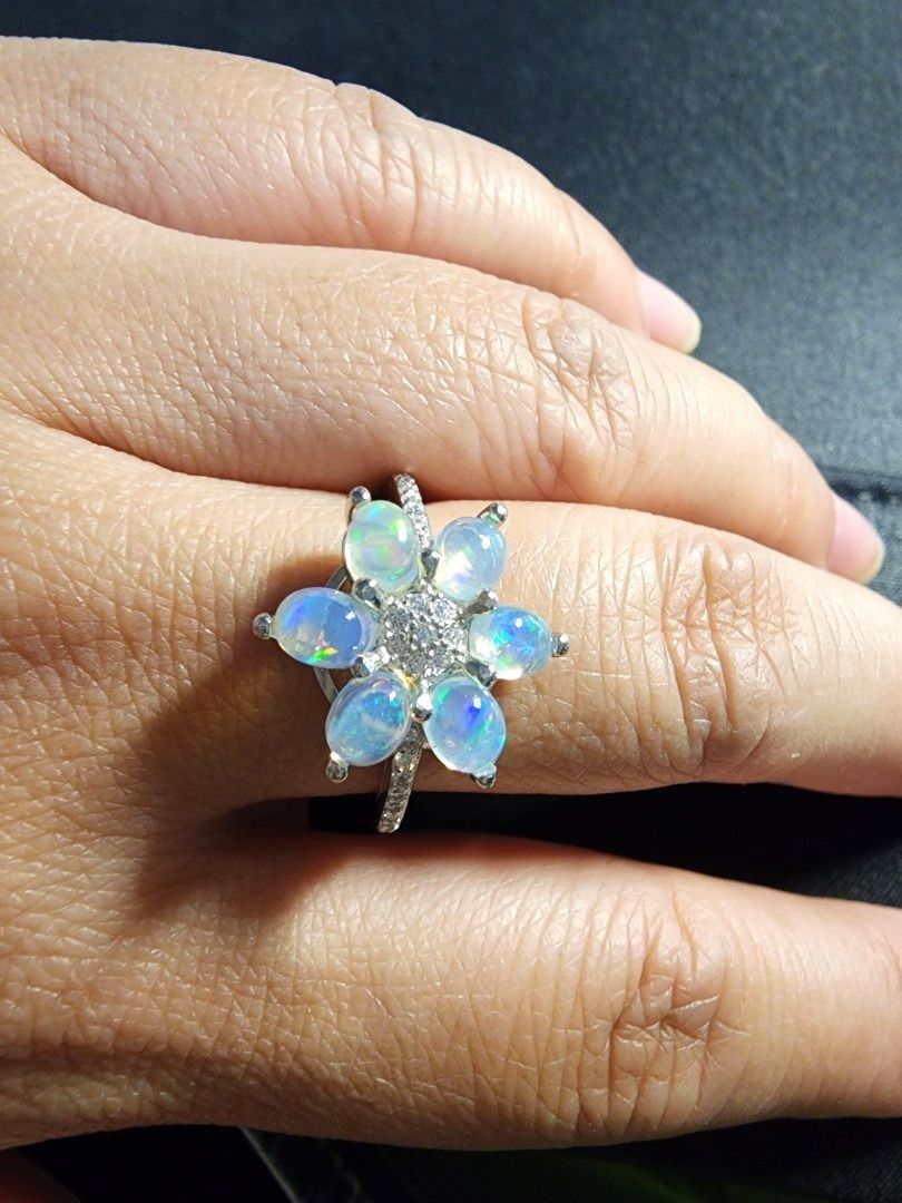 Red opal ring shop