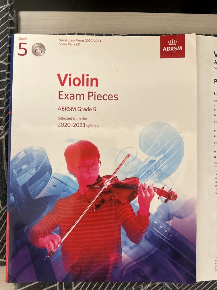Grade 5 violin book, Hobbies & Toys, Music & Media, Music Scores on