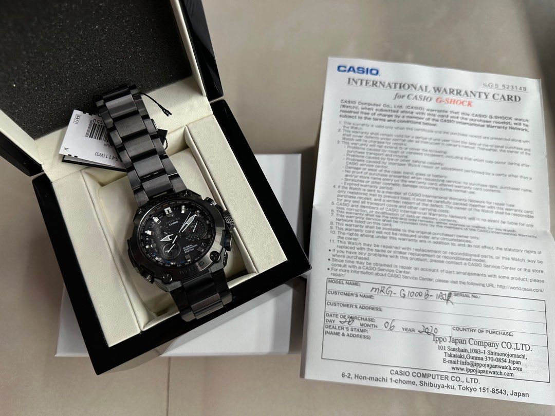 Casio discount mrg watches