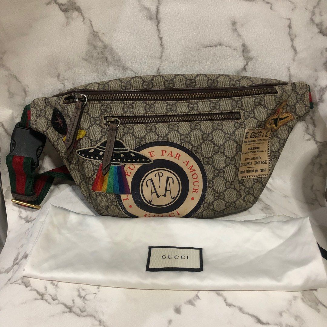 Gucci Patch Waistbag Barang Mewah Tas Dompet di Carousell