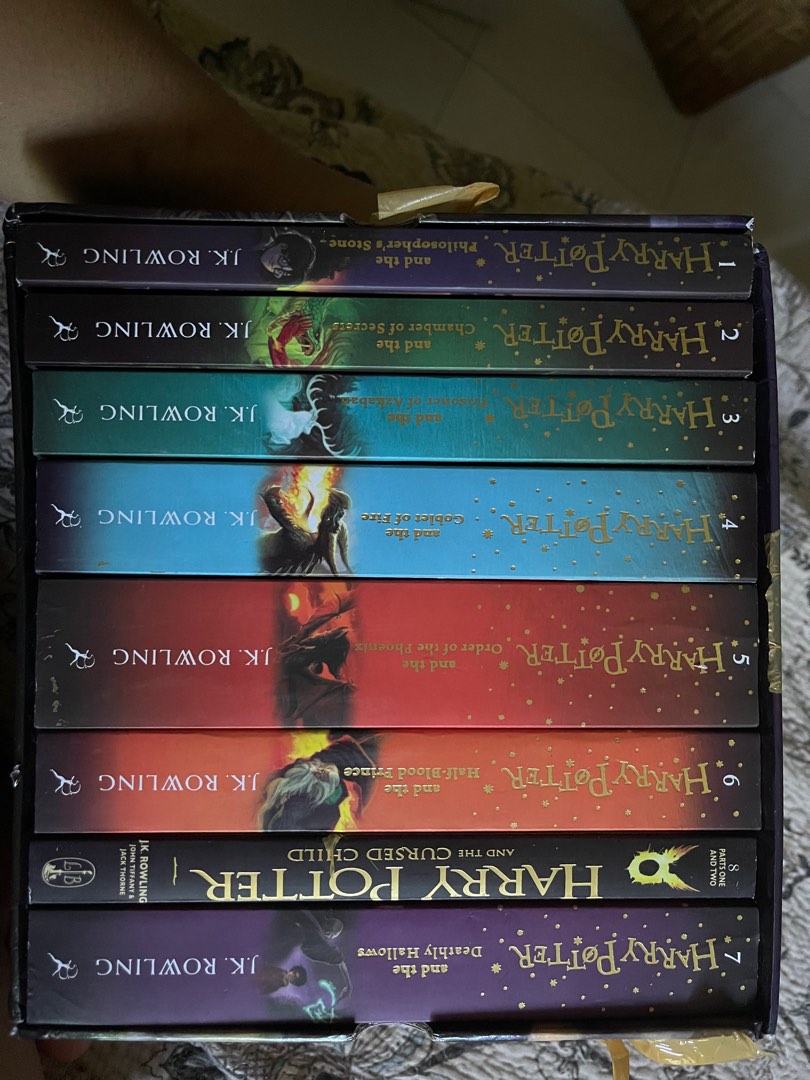 HARRY POTTER COMPLETE BLOOMSBURY SET, Hobbies & Toys, Books & Magazines, Storybooks on Carousell