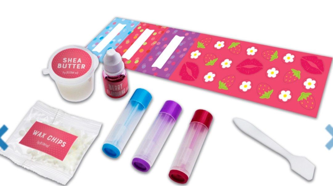 Hinkler Zap! Mix 'n' Make Lip Balm Kit, Hobbies & Toys, Stationery & Craft, Handmade Craft on