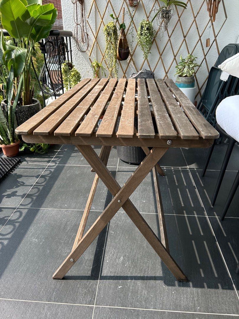 Ikea outdoor store folding table