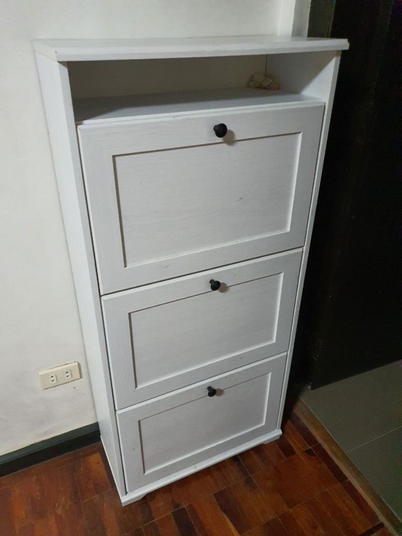 Ikea Brusali Shoe with 3 compartments, Furniture & Home Living
