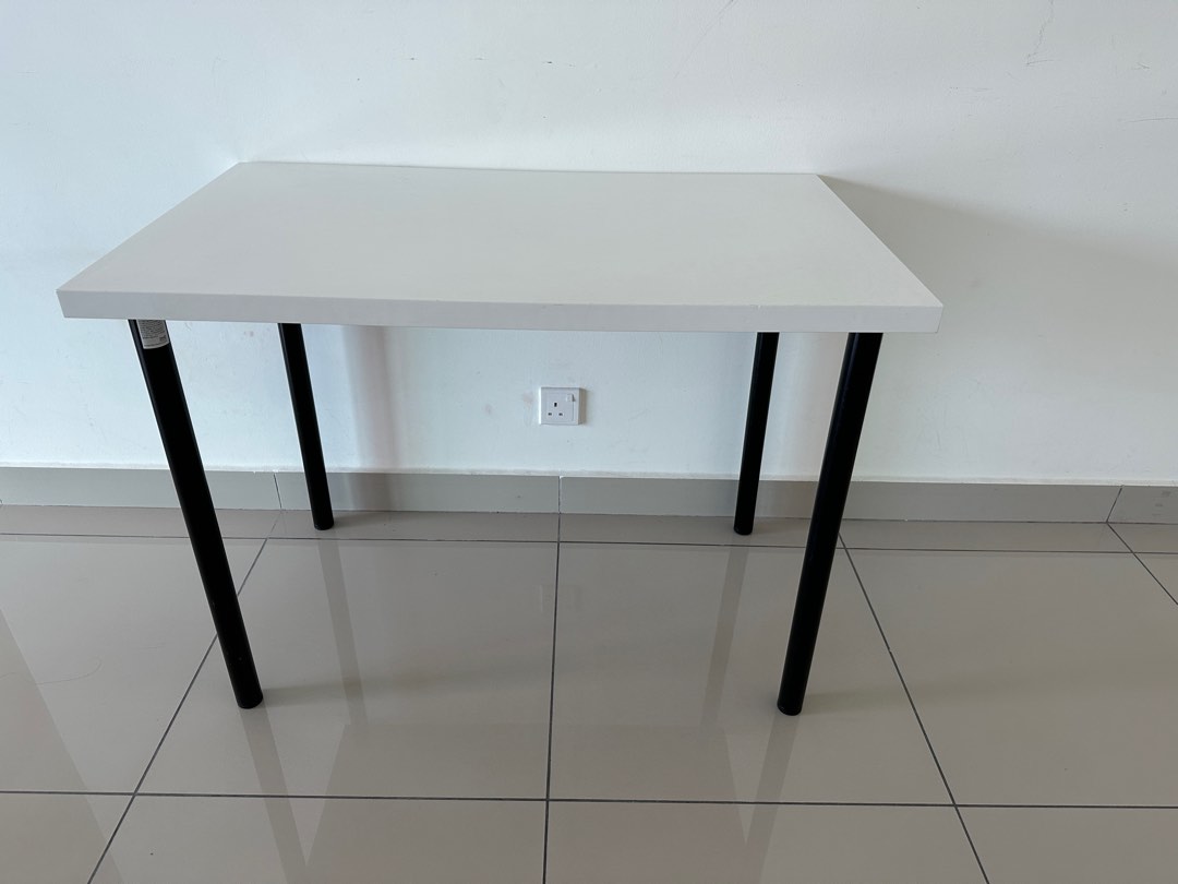 Ikea linnmon table, Furniture & Home Living, Furniture, Tables & Sets ...