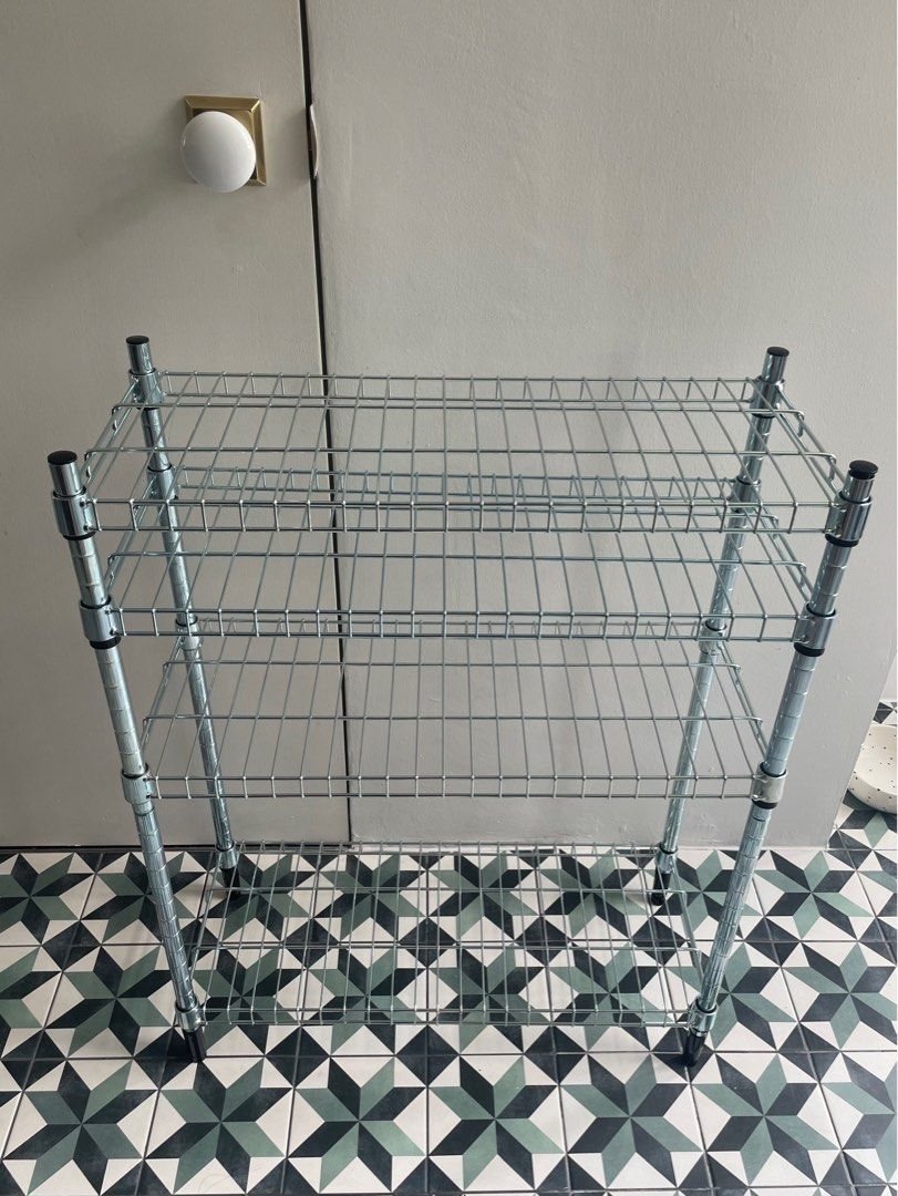 IKEA adjustable steel shelving units , Furniture & Home Living