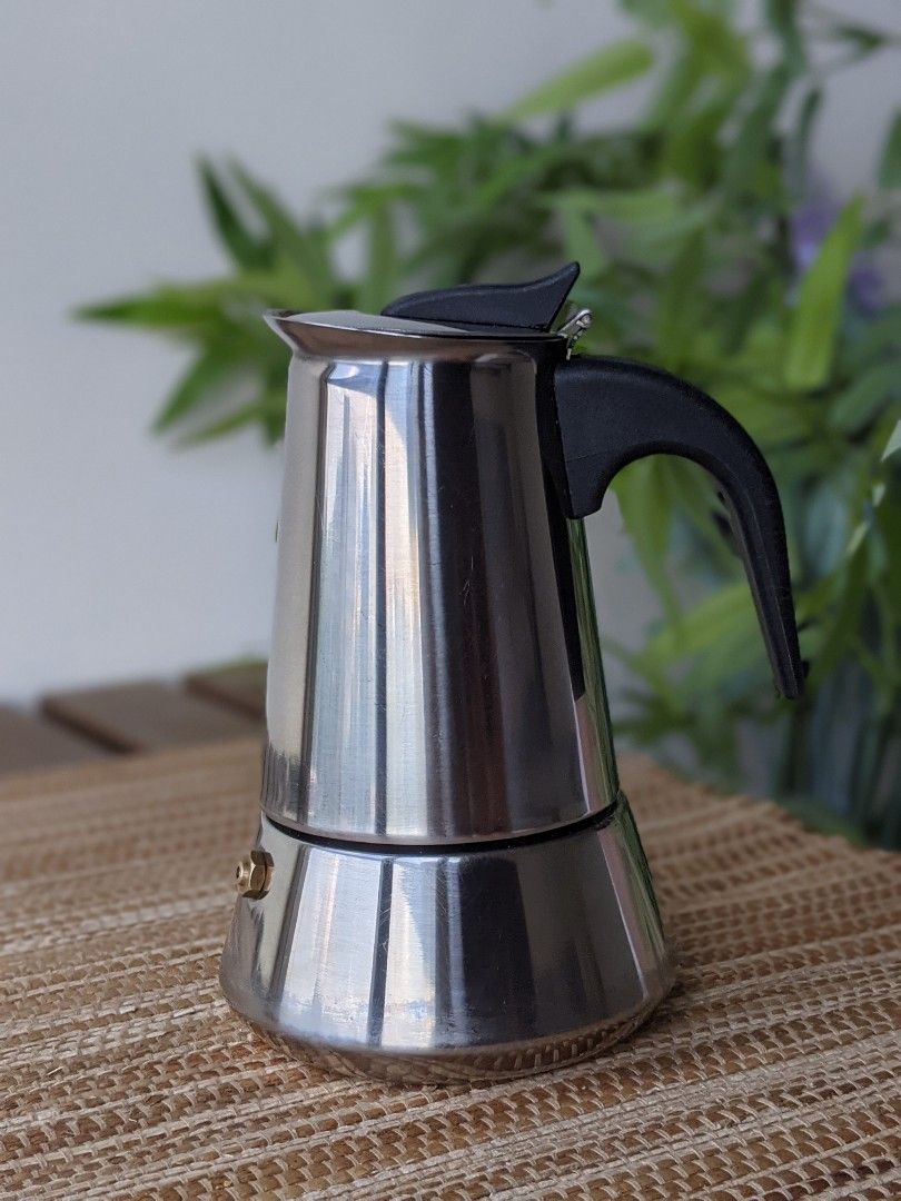 Italian style coffee maker, stainless steel., TV & Home Appliances