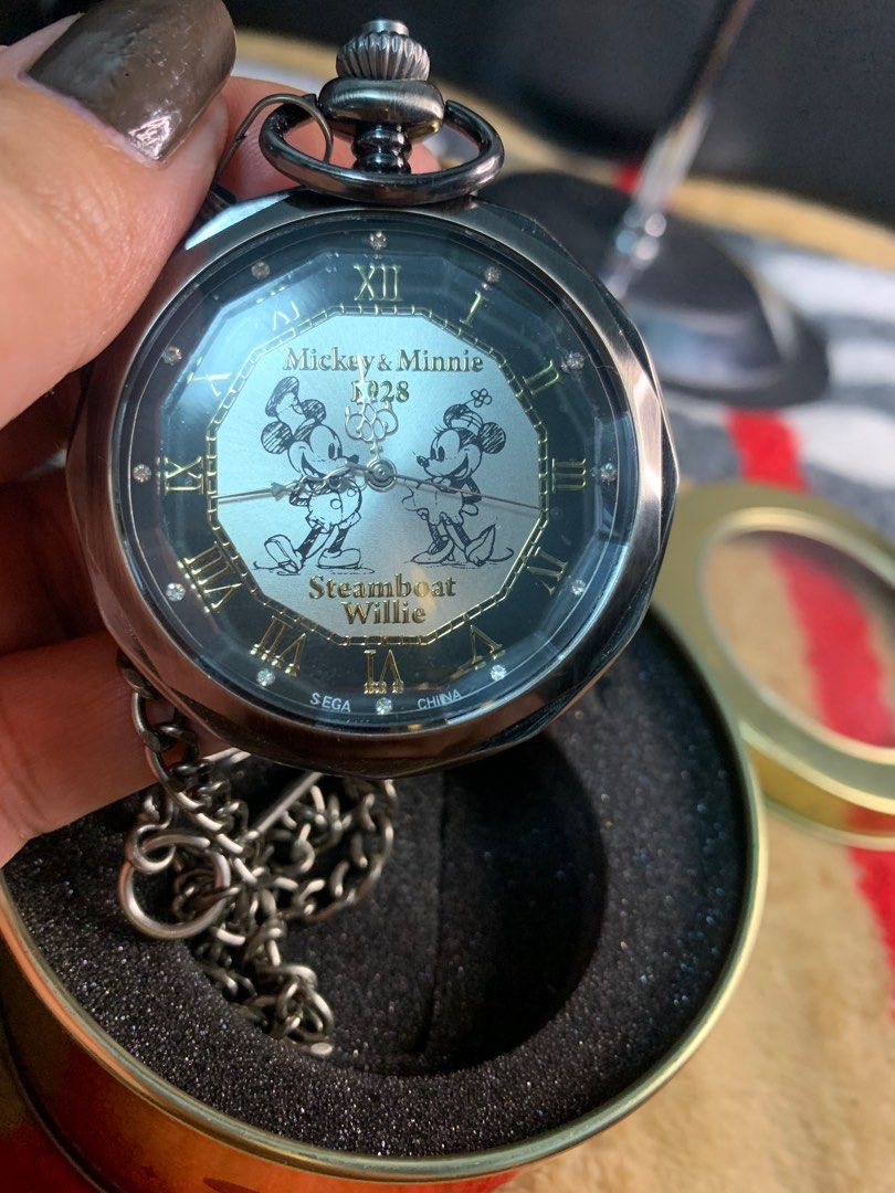 Steamboat willie pocket watch shop