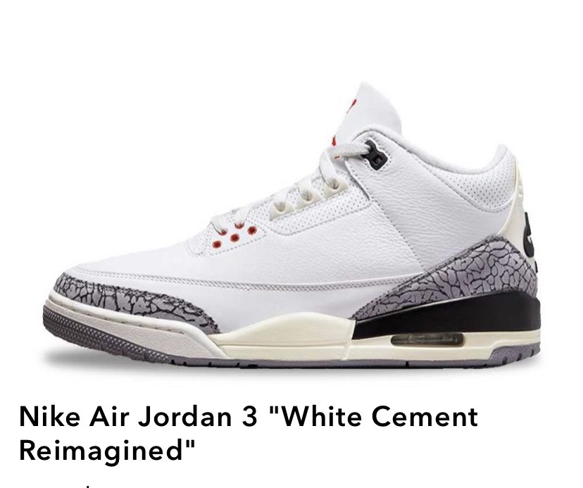 Deadstock Air Jordan 3 Desert Elephant - Size 12.5