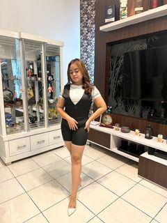 Jumpsuit Kutung Hitam
