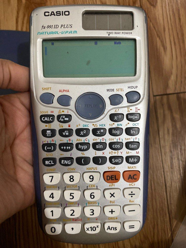 Calculator casio fx 991 sales id plus