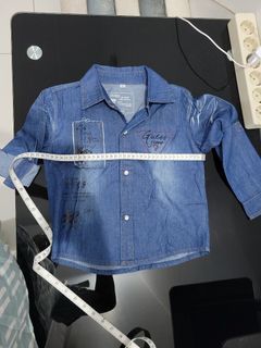 Kemeja anak jeans