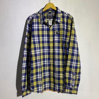 Kemeja Motif Flannel Superdry Japan