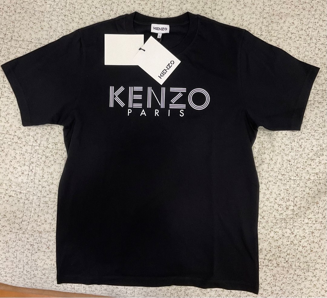 black kenzo paris t shirt