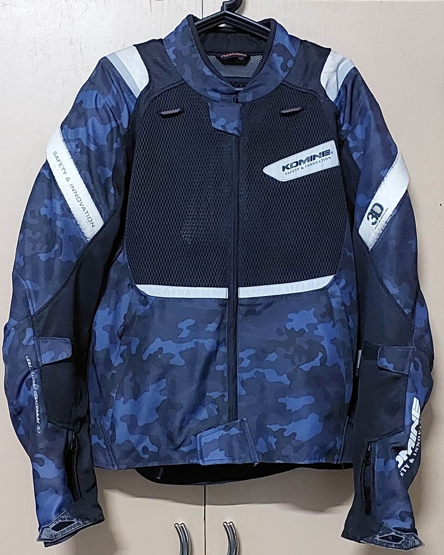 Komine riding jacket Large, Men's Fashion, Coats, Jackets and Outerwear