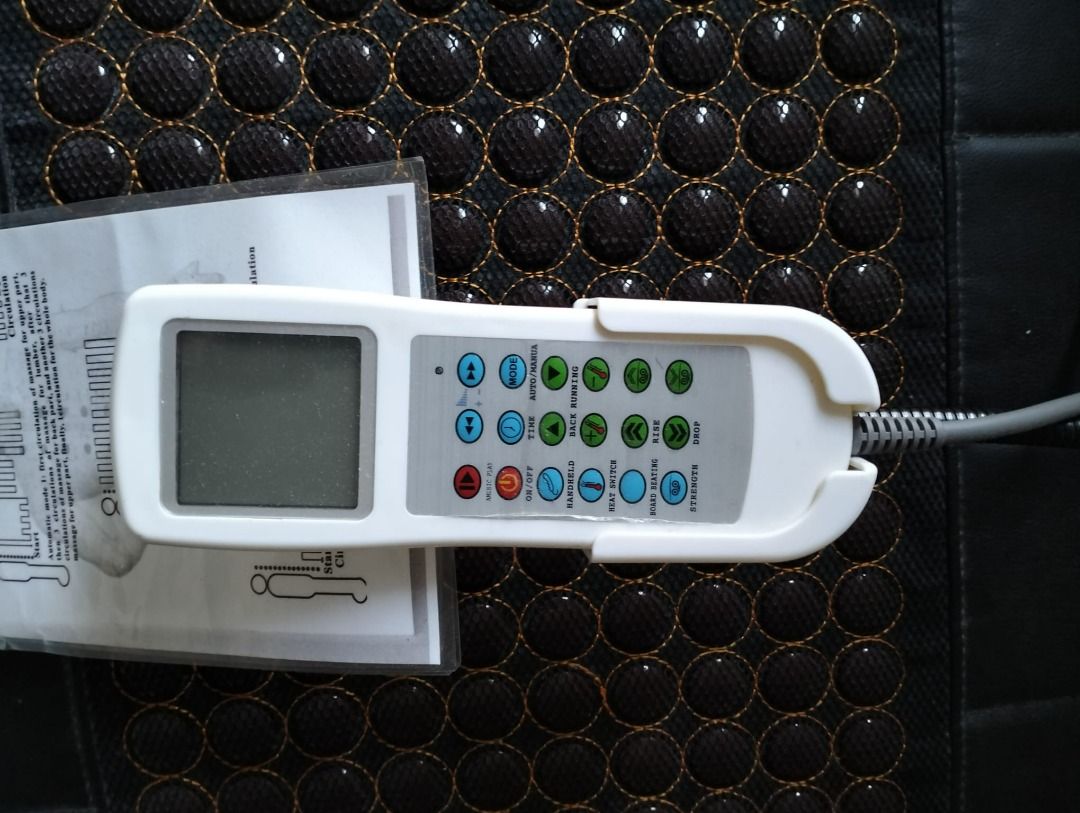 Ceragem like Korean Spine Thermal Massage Bed with infra ray, remote control 1100, Health