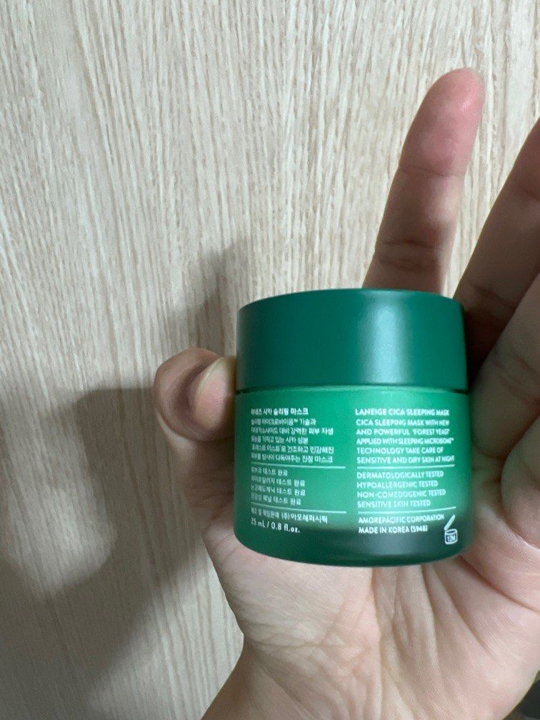 Laneige Cica Sleeping Mask 25ML, Beauty & Personal Care, Face, Face
