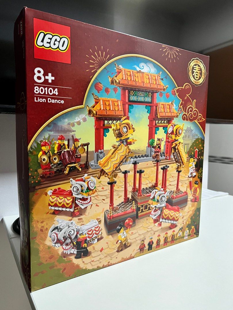 Lego lion dance limited edition 80104 sales