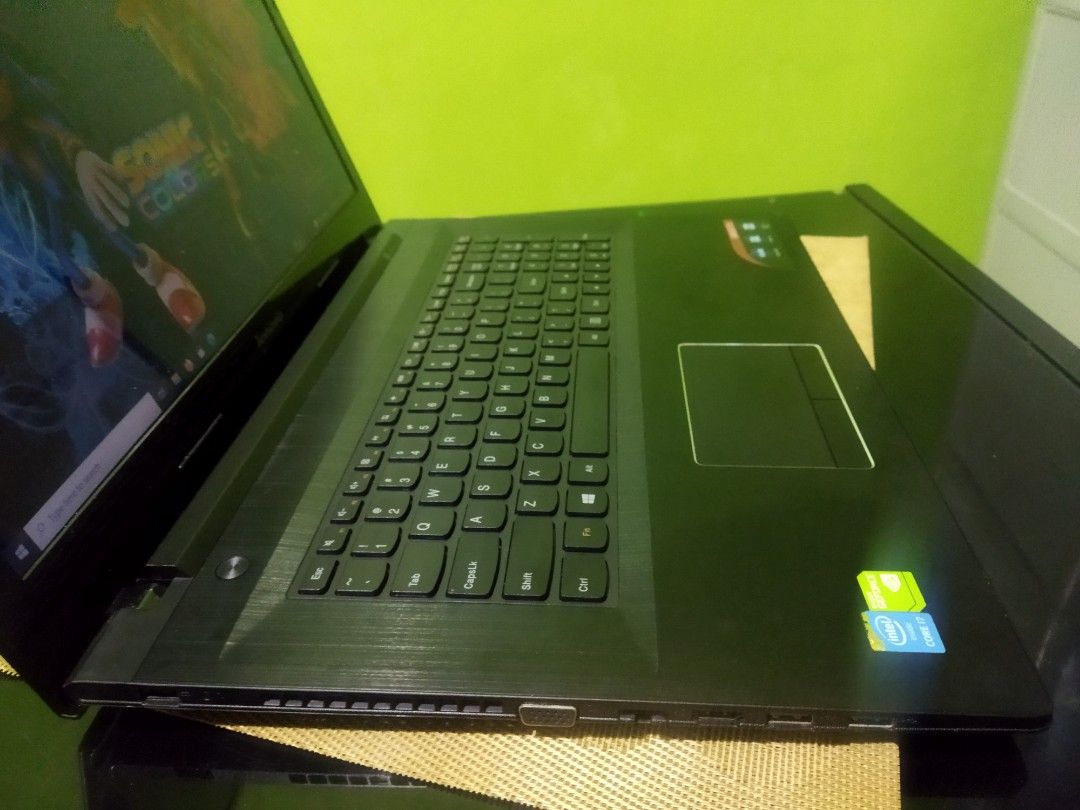 Lenovo Core i7 5th 8gb ram 256gb ssd Nvidia 17in Laptop on Carousell