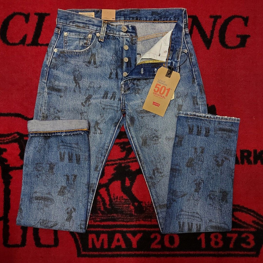 LEVIS 501 SPECIAL EDITION FULL PRINT