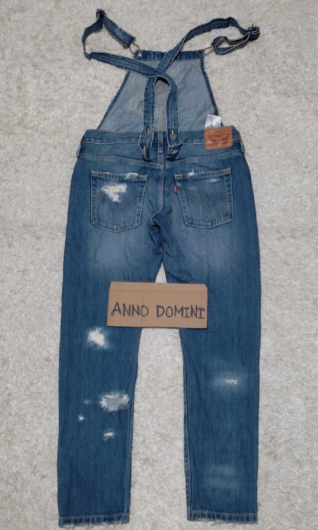 Levis distressed overalls on Carousell