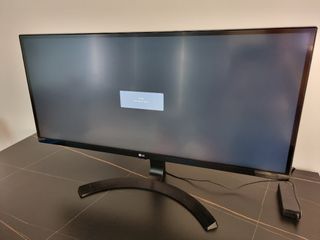 LG 34WL750-B 34" monitor Quad HD 3440 x 1440 2K 60Hz 2xHDMI DisplayPort AMD Radeon FreeSync Flicker Safe HDR10 3-Side Virtually Borderless Anti-Glare UltraWide Backlit LED IPS