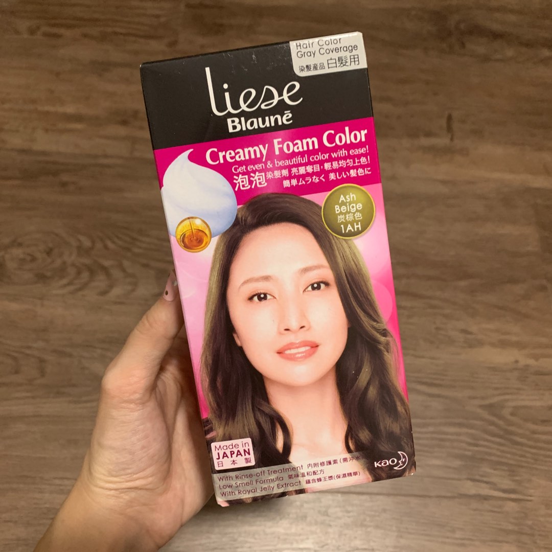 Liese Hair Dye Creamy Foam Colour, Beauty & Personal Care, Hair on Carousell