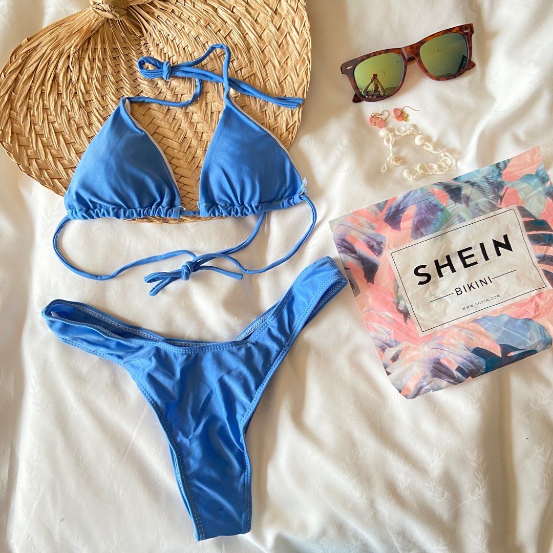 Baby blue two piece hot sale swimsuit