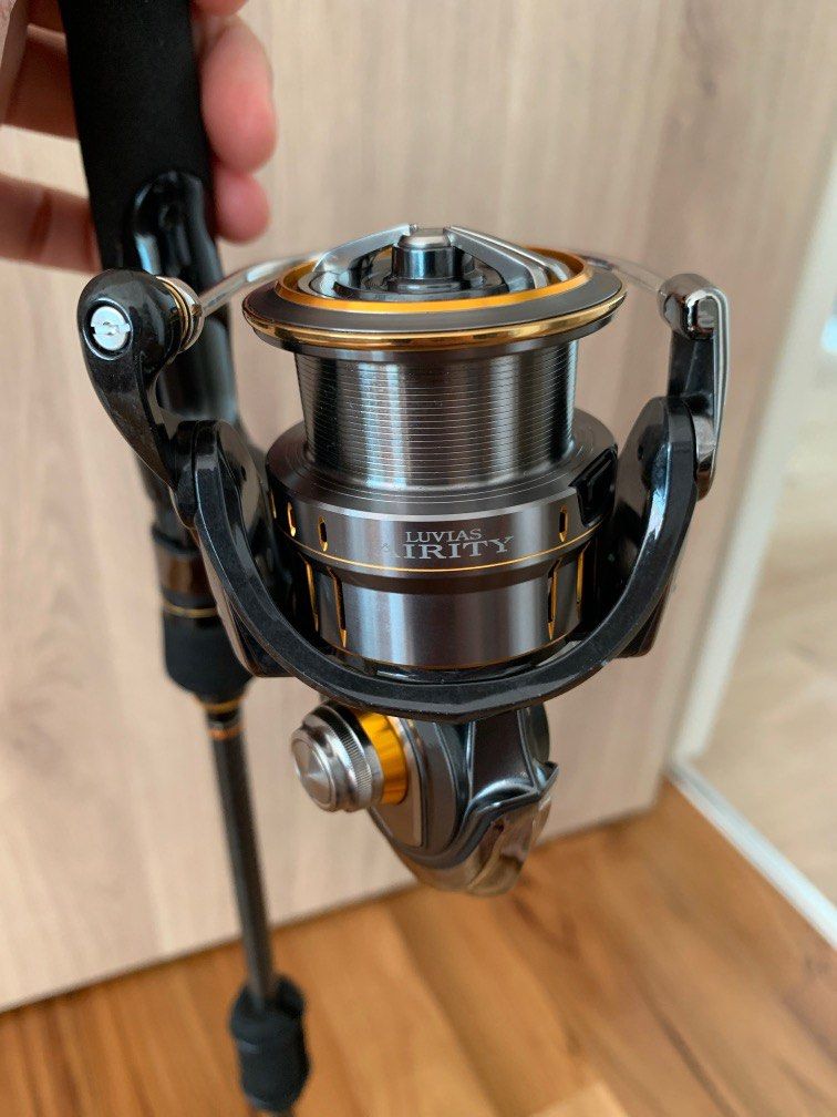 Light jigging setup major craft NP Jack 63L/LJ with daiwa luvias