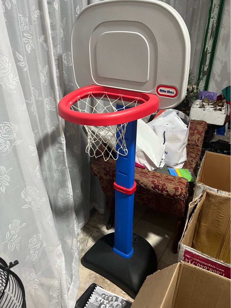 Little Tikes adjustable basketball stand on Carousell