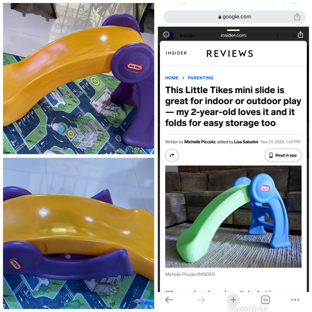 Little Tikes Easy Store Jr. play slide, Babies & Kids, Infant Playtime