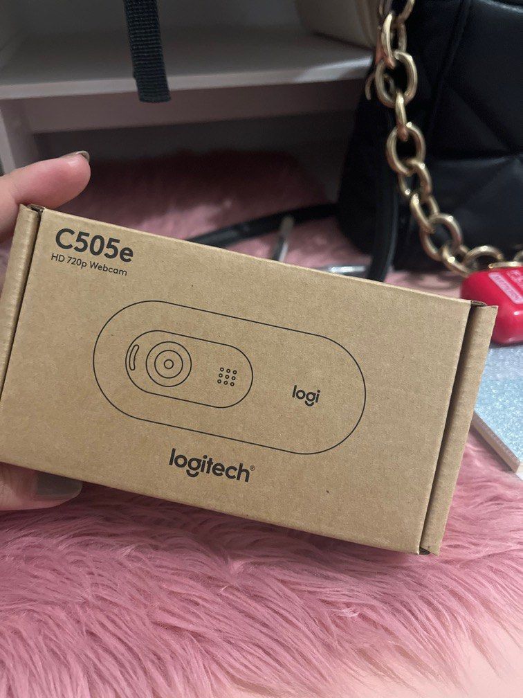 Logitech C505e Webcam (unused/unopened) (Category: Webcams) located in Makati City. Submitted by ennaira_16 (Listing ID 1225769254, Image 1). Description: Unopened item RFS no longer needed.