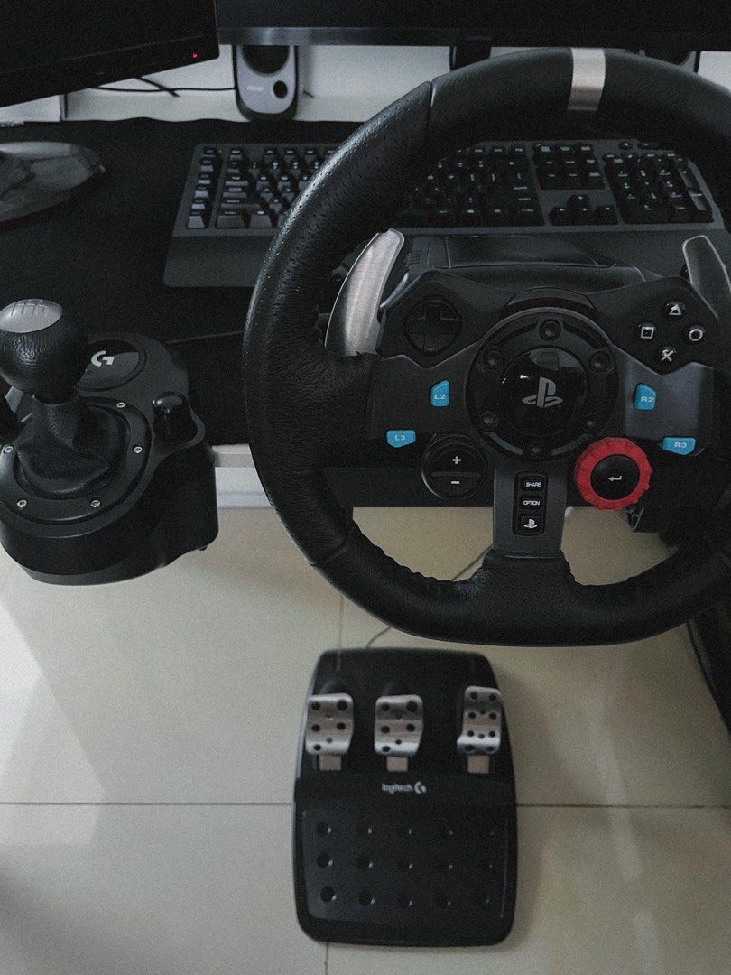 Logitech G29 + Shifter, Video Gaming, Gaming Accessories, Controllers
