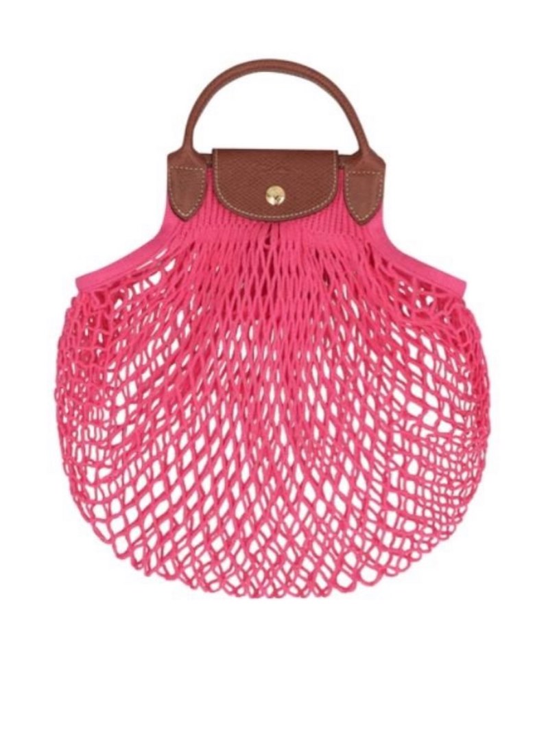 Hi ! Any takers for this LE PLIAGE FILET Mesh bag XS - in Candy Pink,  Women's Fashion, Bags & Wallets, Purses & Pouches on Carousell