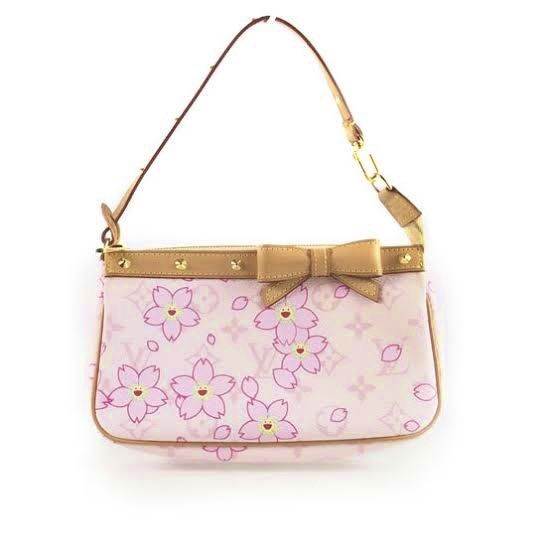 Authentic Louis Vuitton Takashi Murakami Cherry Blossom Pochette  Accessoires, Luxury, Bags & Wallets on Carousell