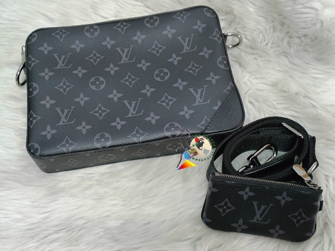 LOUIS VUITTON LV TRIO MESSENGER (WITHOUT MEDIUM POUCH), Luxury, Bags &  Wallets on Carousell