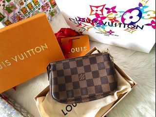 Authentic LV Mini Lin Cles, Luxury, Bags & Wallets on Carousell