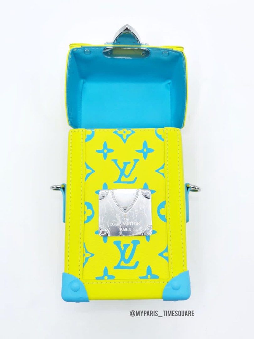 LOUIS VUITTON Vertical Trunk Wearable Wallet Monogram Playground Canvas  Yell