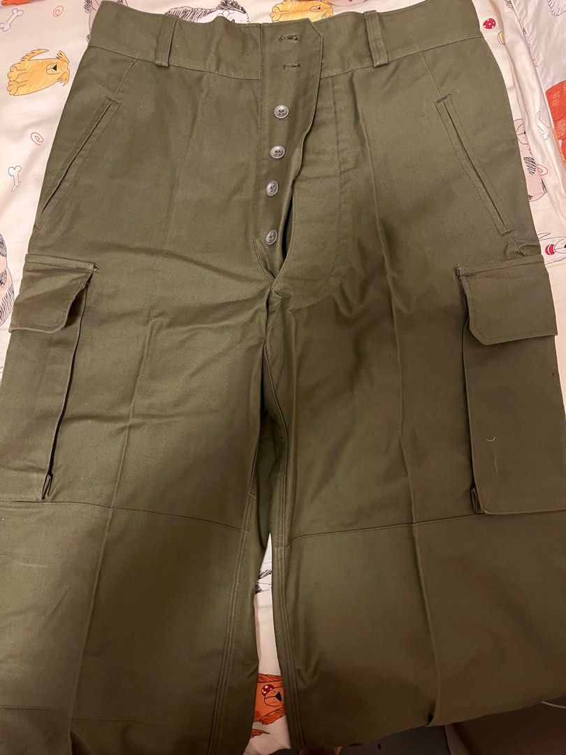 m47 vintage military field pants size 34, 男裝, 褲＆半截裙, 長褲