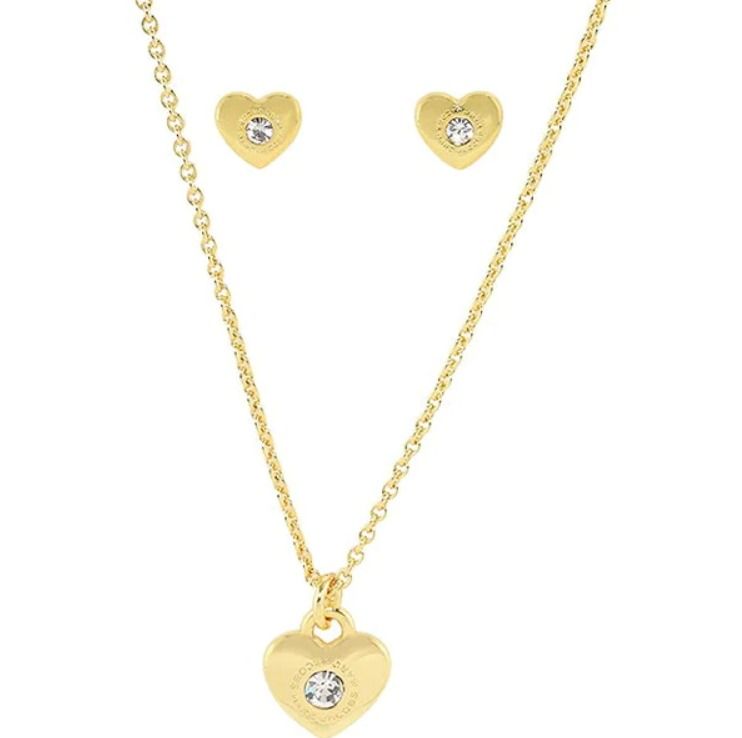 Marc jacobs shop heart necklace