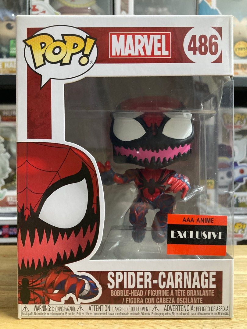 Funko pop spider carnage store