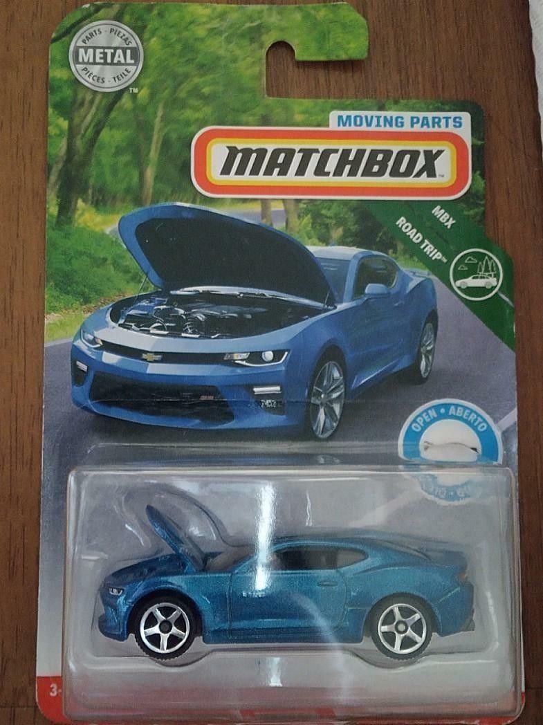 Matchbox 2019 Moving Parts Mix B '16 Chevy Camaro - Spectraflame Blue ...