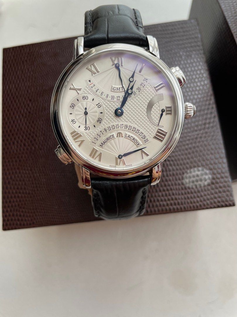 Maurice lacroix masterpiece double retrograde sale