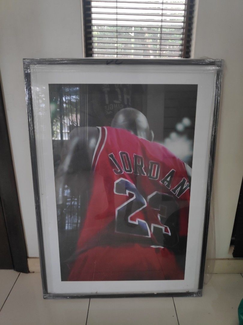 Michael Jordan photo frame ( the last dance), Furniture & Home Living